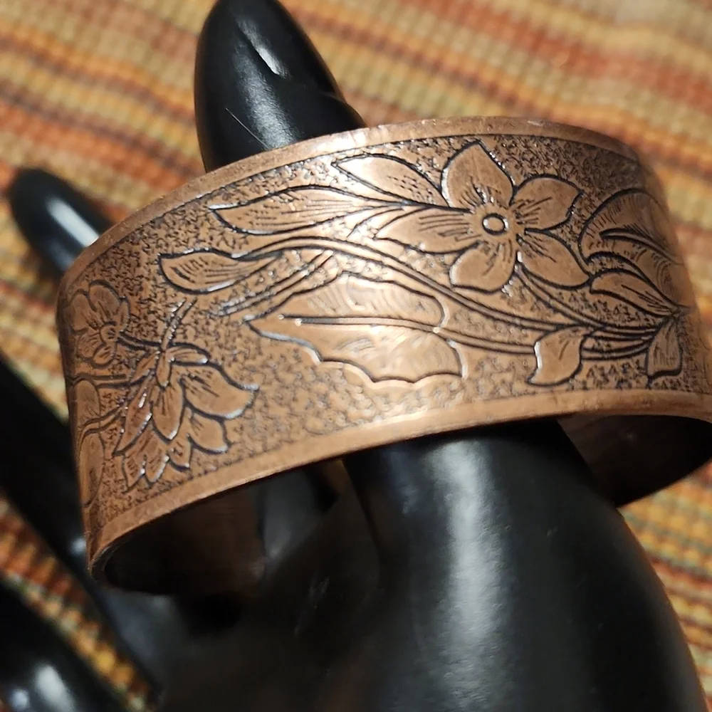 Copper Color Cuff Bracelet